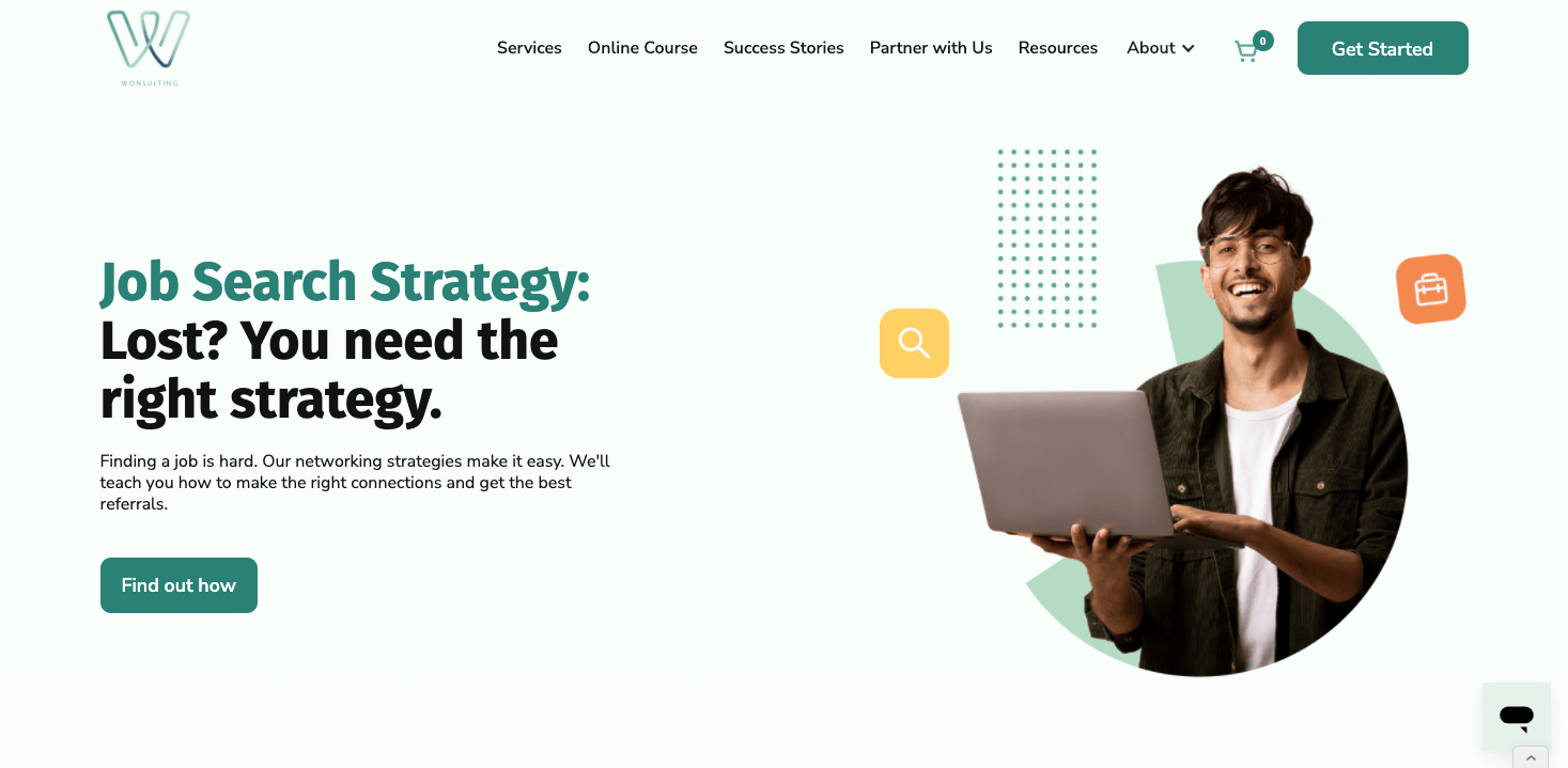 Wonsulting Job Search Strategies How to Find a New Job